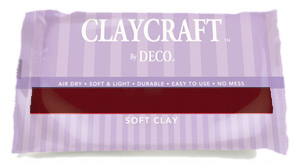 Коричневая полимерная глина Днепр для лепки CLAYCRAFT by DECO