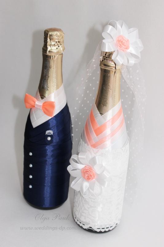 Шампанское Свадебное шампанское Бант классик